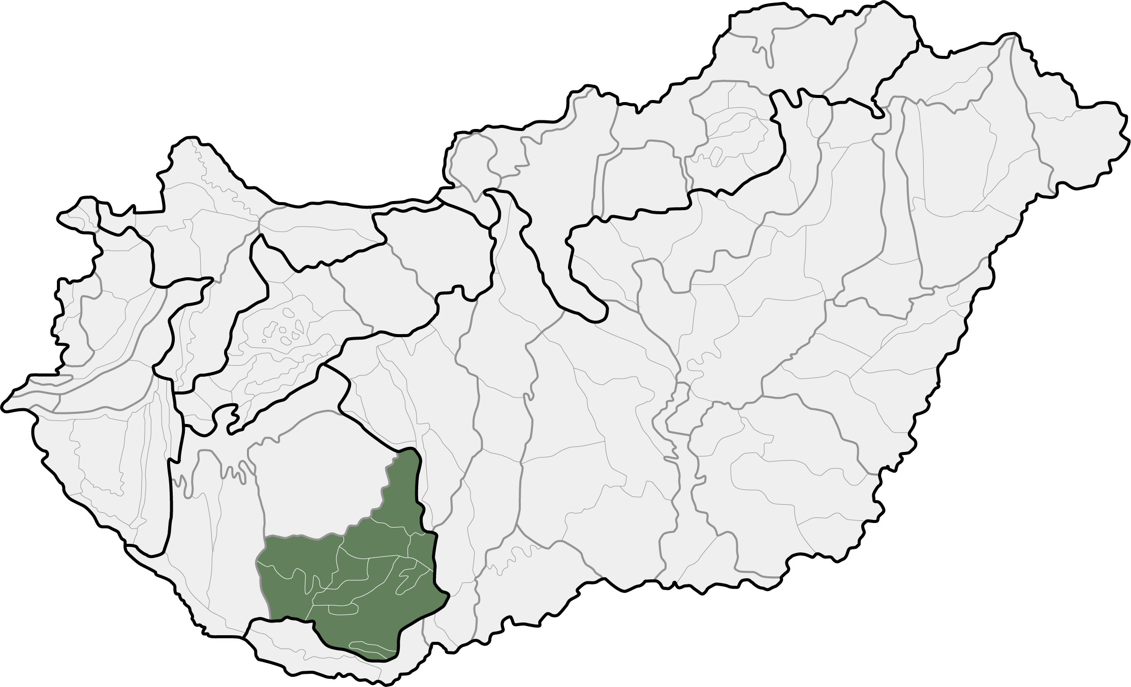 Mecsek �s Tolna-Baranyai-dombvid�k